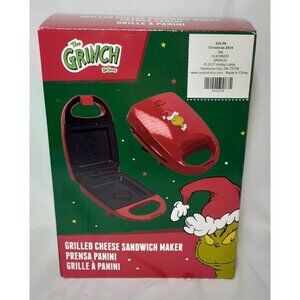 Grinch Grilled Cheese Sandwich Maker Prenza Panini Grille A Panini New,